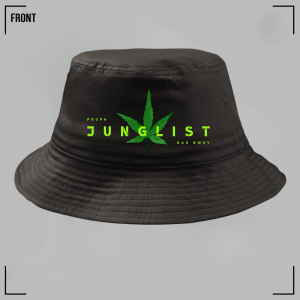 BAD BWOY JUNGLIST Black Bucket Hat Unisex