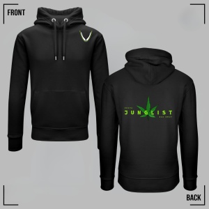 BAD BWOY JUNGLIST Black Hoodie Unisex