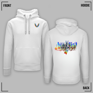 PROPA JUNGLIST ECHOES White Hoodie Unisex