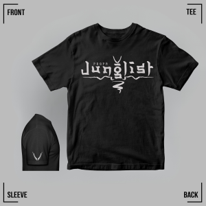 PROPA JUNGLIST (Grey) Black Tee Unisex