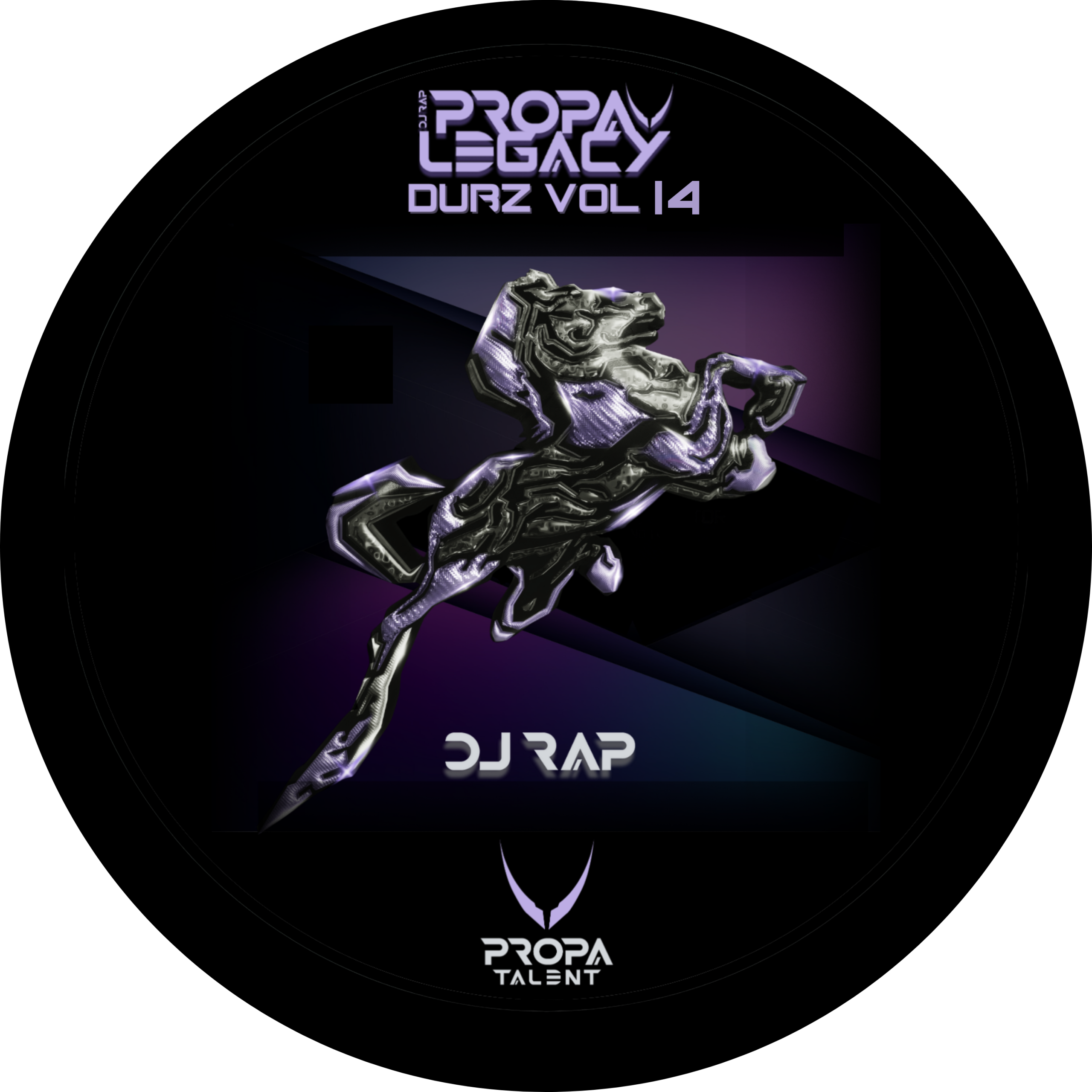 Propa Dubz 14 - DJ Rap - Side A 'Lighter Demo' (1994) Side B 'Danny C Hardstep Remix' (2002) - Image 3